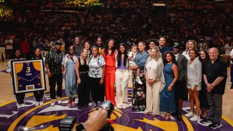 Candace Parker Jersey retirement LA Sparks