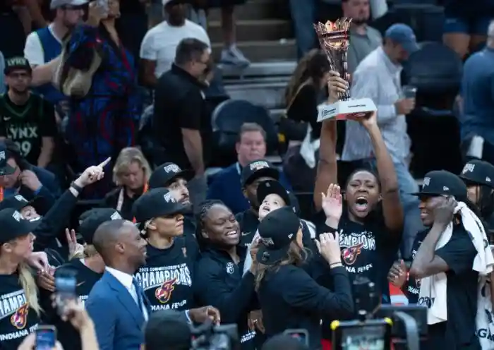 Indiana Fever 2025 Commissioners Cup Champions