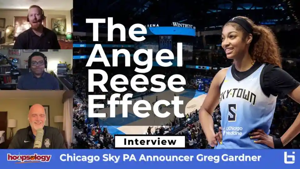 Behind the Mic with Chicago Sky PA Announcer Greg Gardner: WNBA’s Rise, Angel Reese, and Game Day Stories-Hoopsology Podcast