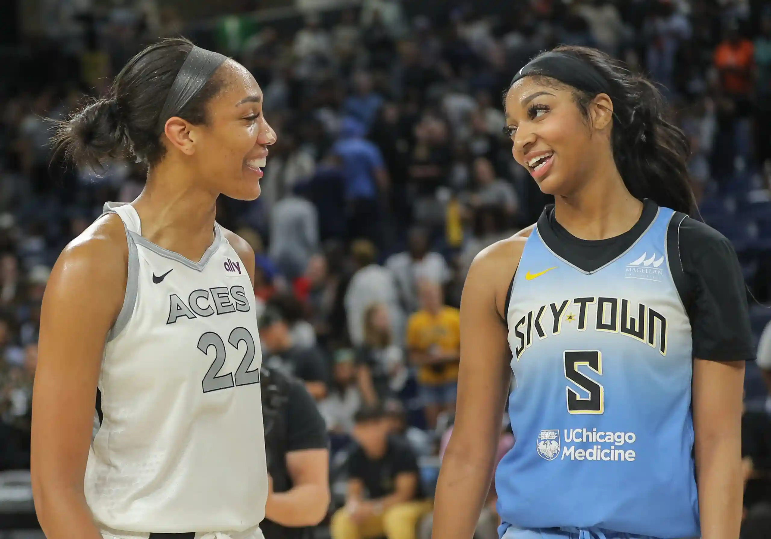Angel Reese A'ja Wilson | WNBA