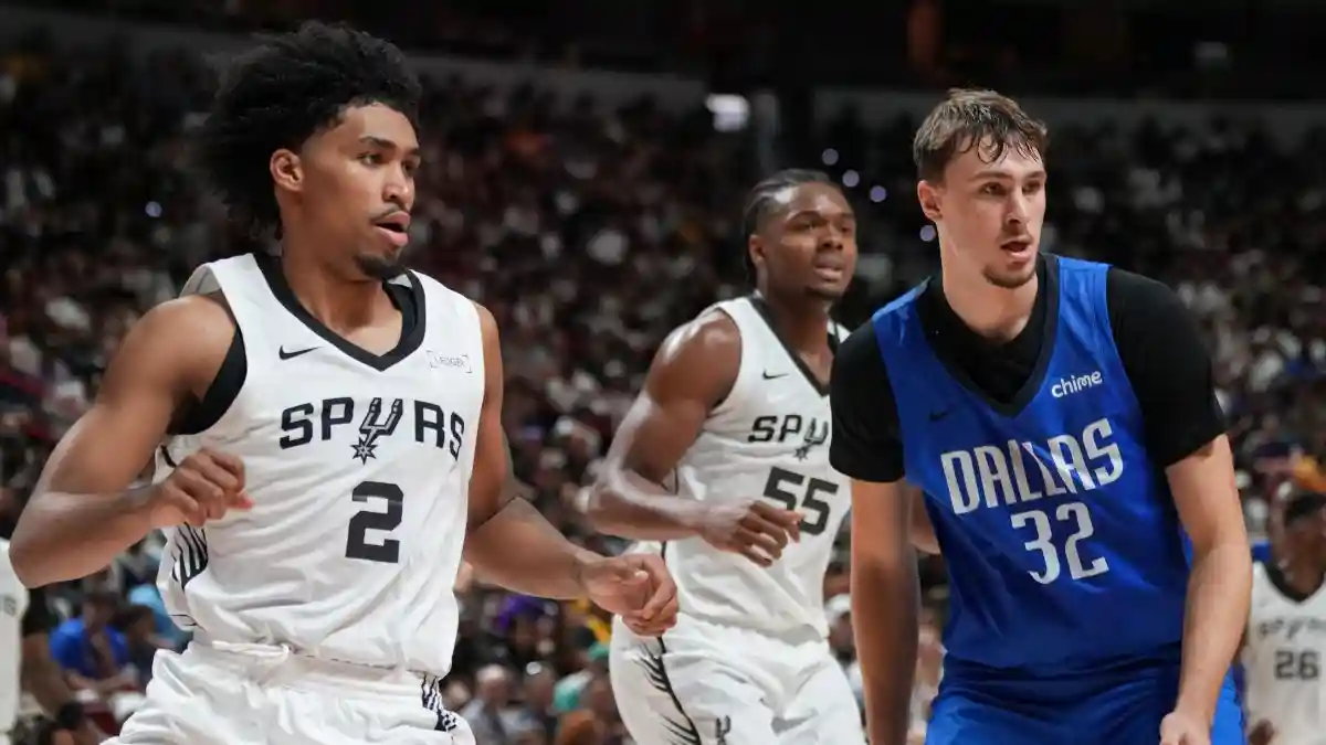 Flagg, Harper Flash Star Power in Summer League Duel as Spurs Top Mavericks