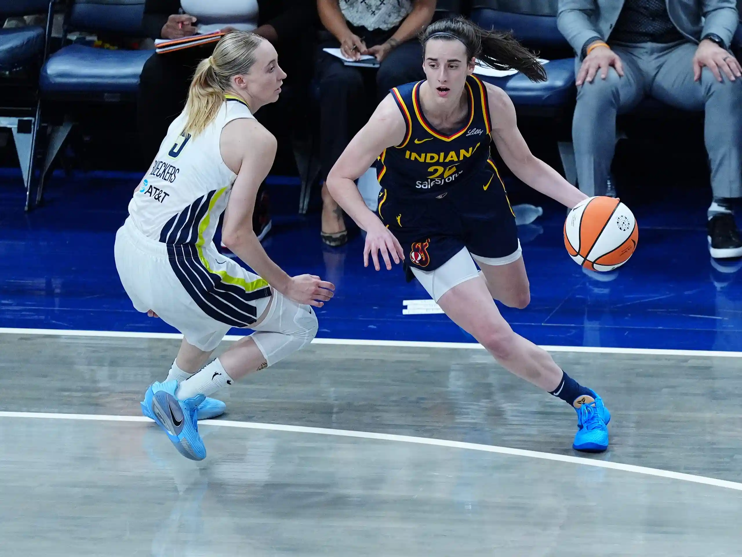 Paige Bueckers Caitlin Clark Wings vs Fever