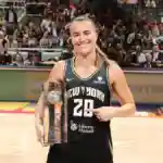 Sabrina Ionescu Makes History in 2025 WNBA 3-Point Contest