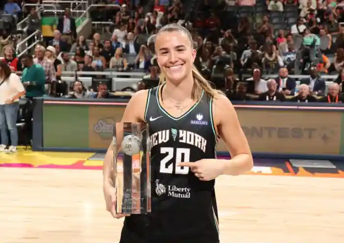 Sabrina Ionescu 2025 WNBA All-Star 3-Point Contest Indiana