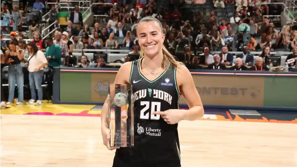 Sabrina Ionescu 2025 WNBA All-Star 3-Point Contest Indiana