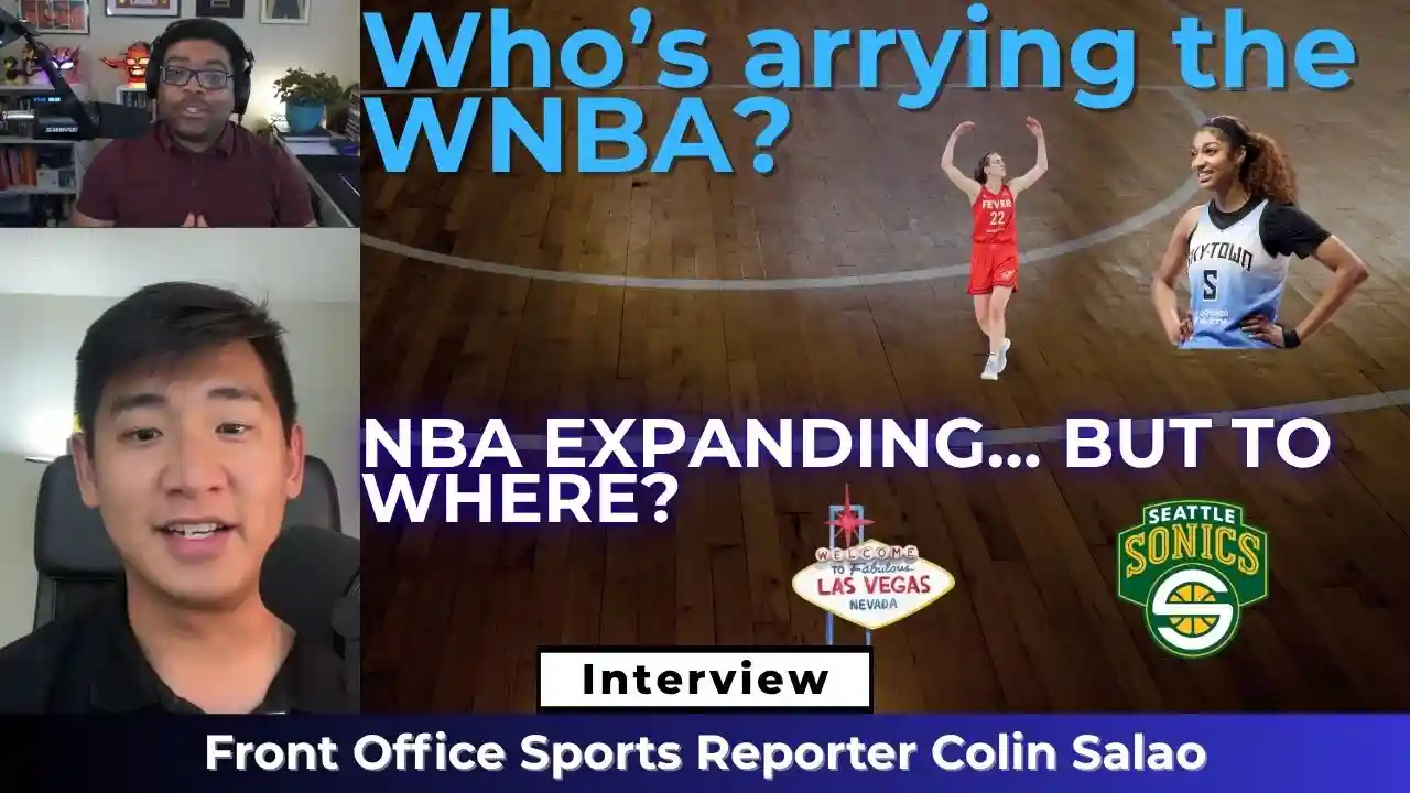 WNBA’s Inflection Point, NBA’s Global Gamble: A Deep Dive with Front Office Sports’ Colin Salao-Hoopsology Podcast