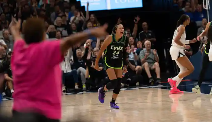 Napheesa Collier Minnesota Lynx vs Aces WNBA