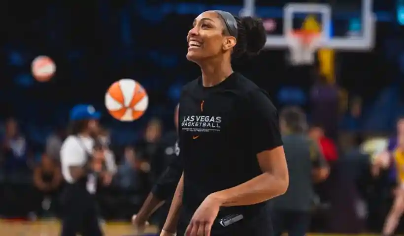 A'ja Wilson WNBA 2025 Las Vegas Aces