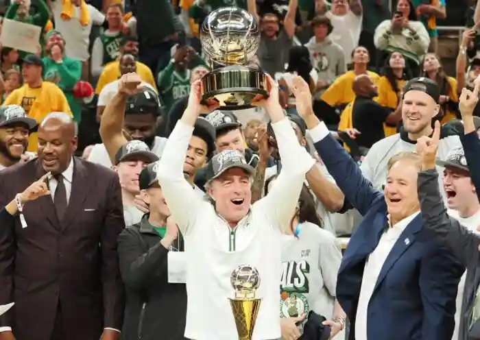Wyc Grousbeck Boston Celtics Championship NBA