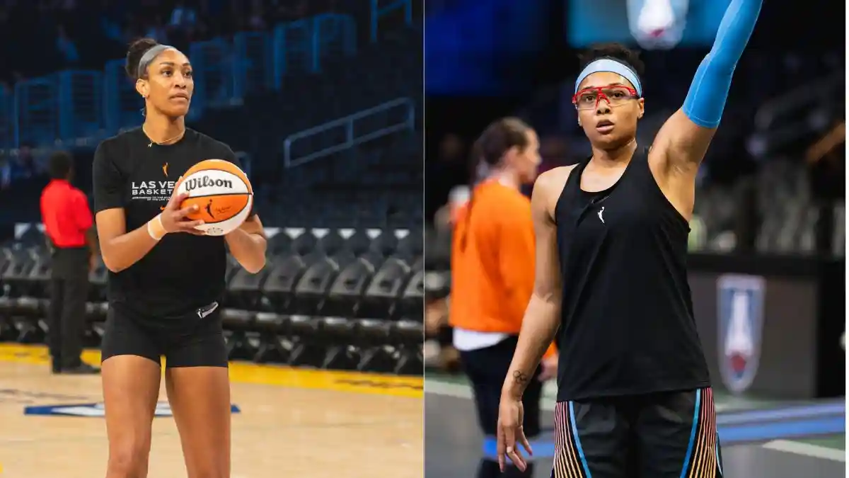 A'ja Wilson, Allisha Gray, August WNBA Players of the Week