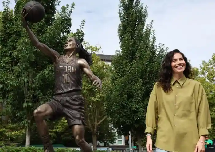 Sue Bird Statue WNBA Seattle Storm