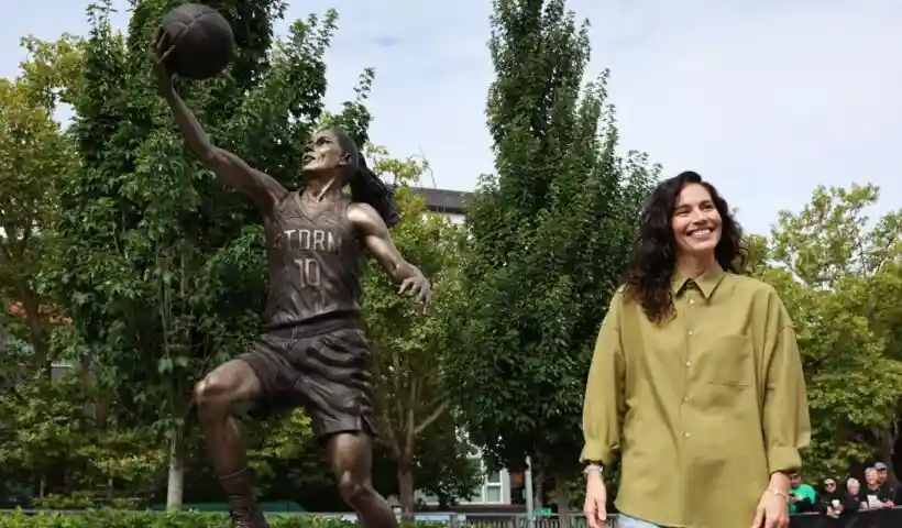 Sue Bird Statue WNBA Seattle Storm