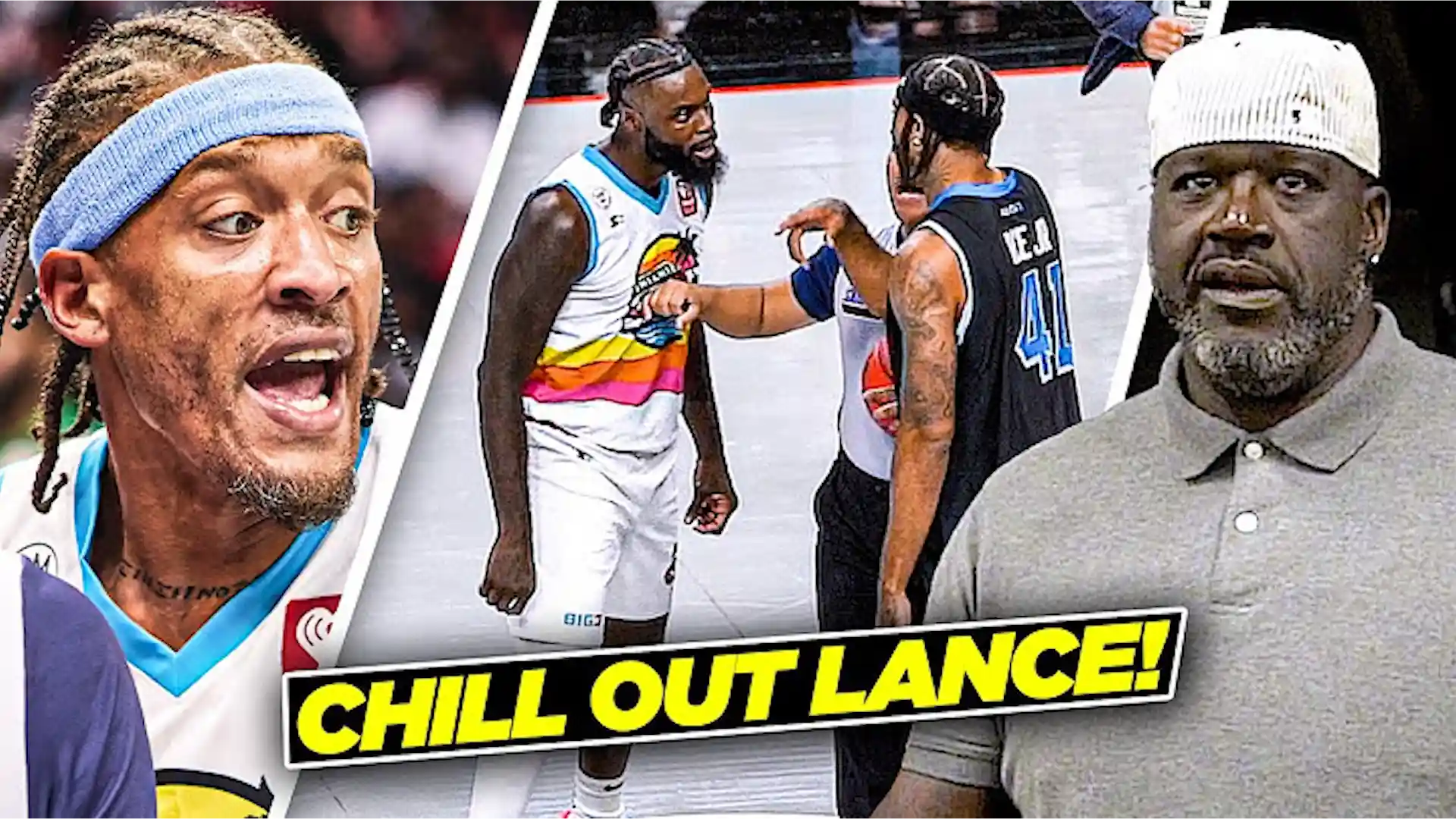Michael Beasley & Lance Stephenson Go NUCLEAR In Front Of Shaq! | 45/50 Total Points COMBINED!