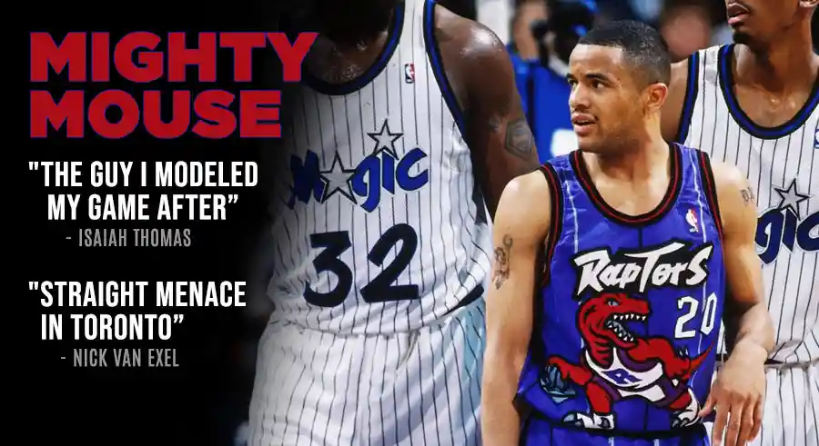 The First Toronto Raptors Star: Damon Stoudamire