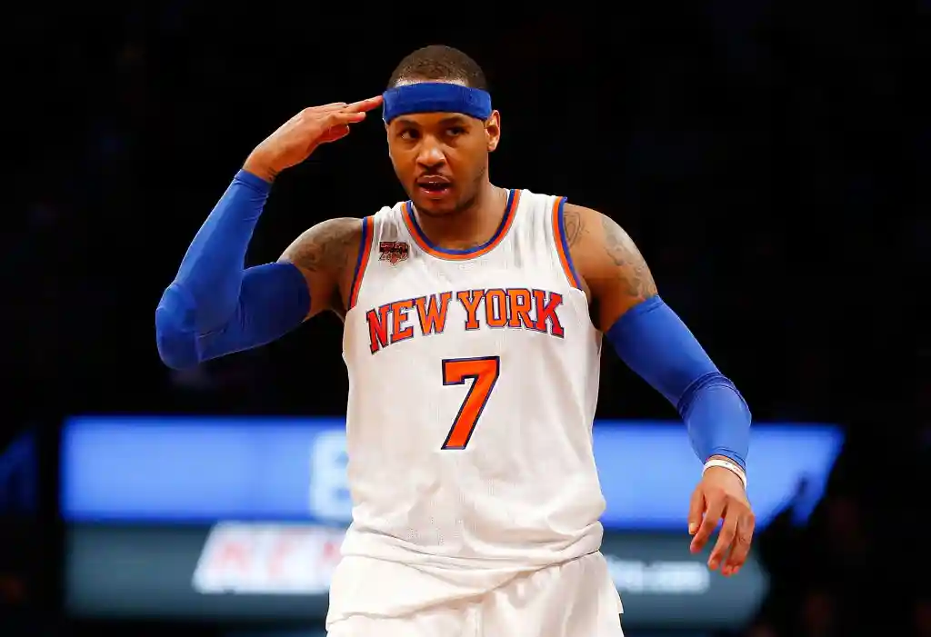 Carmelo Anthony Hall of Fame NBA Knicks
