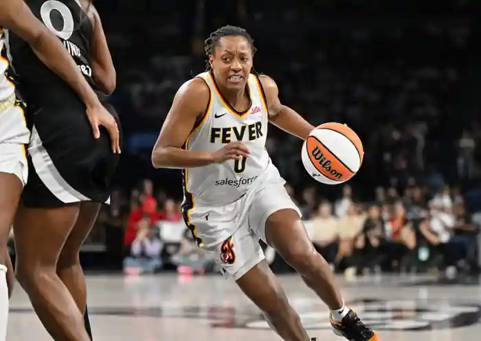 Kelsey Mitchell, Indiana Fever, WNBA, Las Vegas Aces