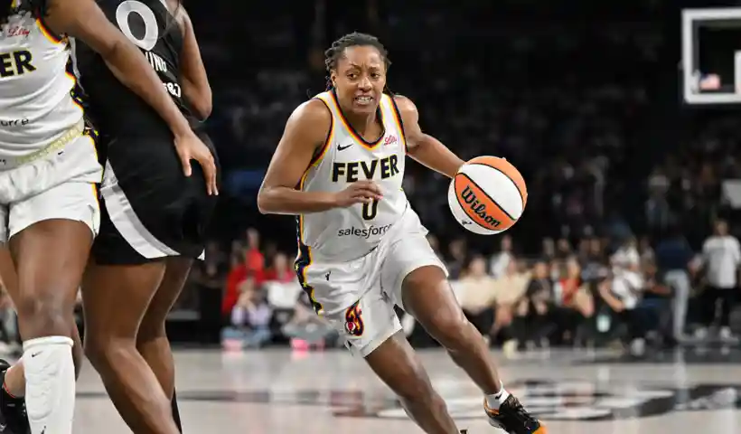 Kelsey Mitchell, Indiana Fever, WNBA, Las Vegas Aces