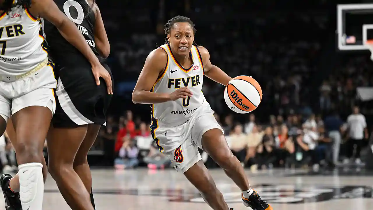 Kelsey Mitchell, Indiana Fever, WNBA, Las Vegas Aces