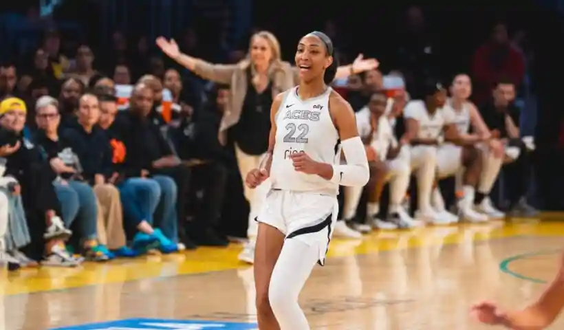 Las Vegas Aces A'ja Wilson