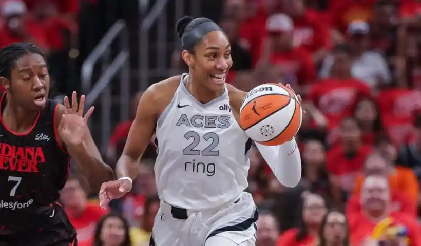 A'ja Wilson, Las Vegas Aces, WNBA, Aliyah Boston, Indiana Fever