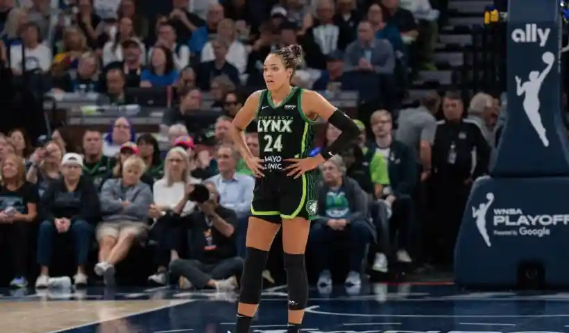 Minnesota Lynx Napheesa Collier WNBA Playoffs 2025