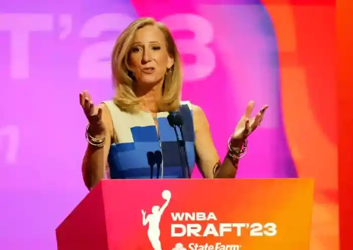 Cathy Engelbert WNBA Finals 2025