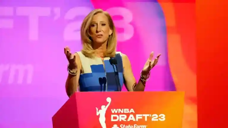 Cathy Engelbert WNBA Finals 2025