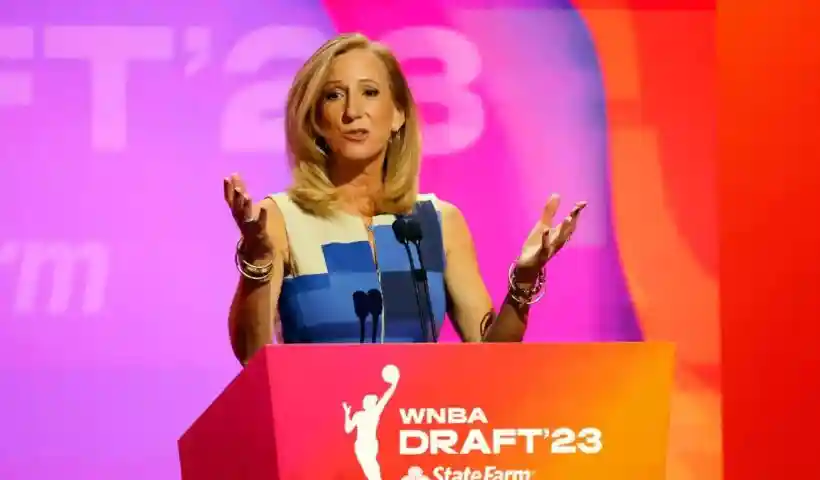 Cathy Engelbert WNBA Finals 2025