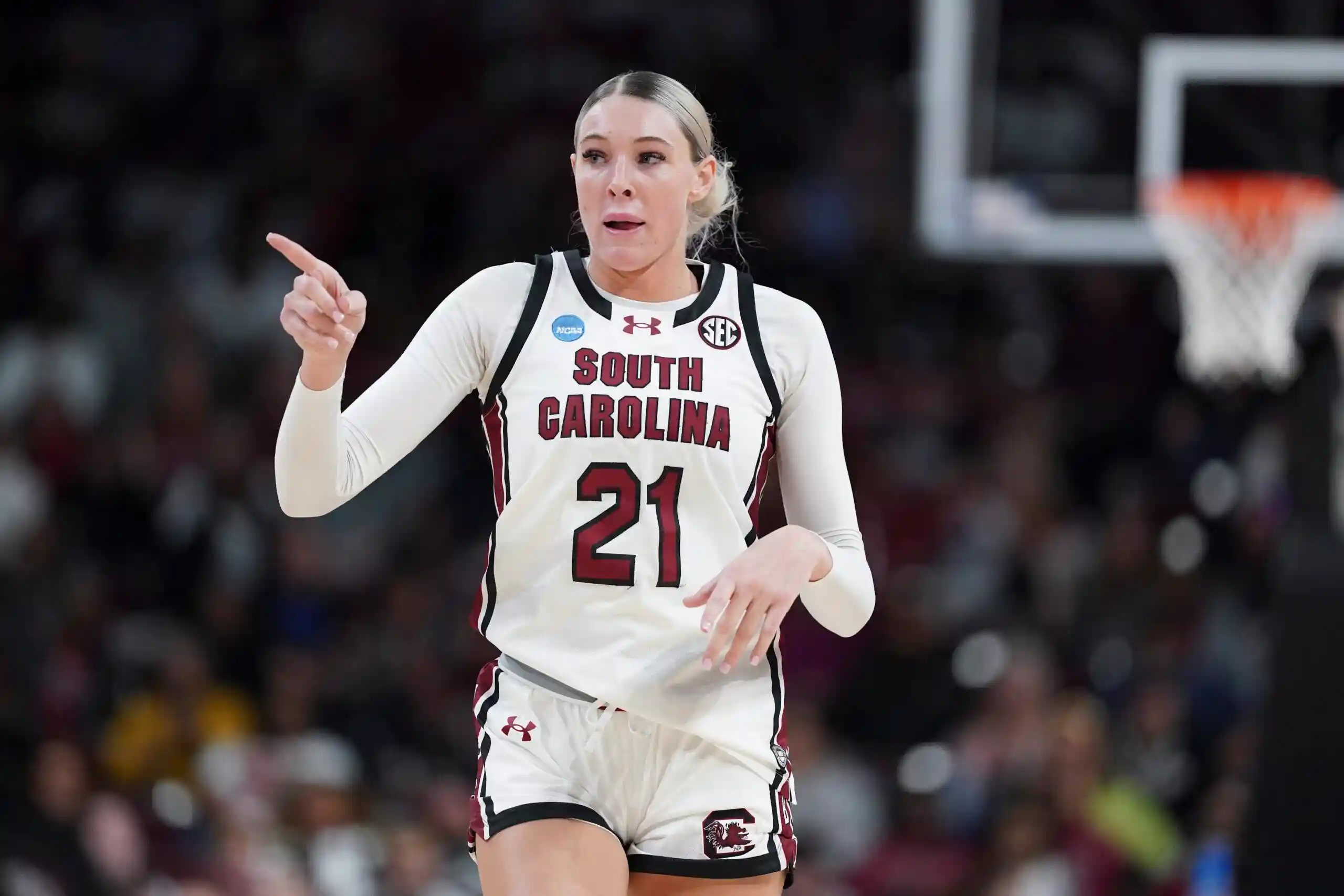 Chloe Kitts, South Carolina Gamecocks, NCAAW, ACL Injury
