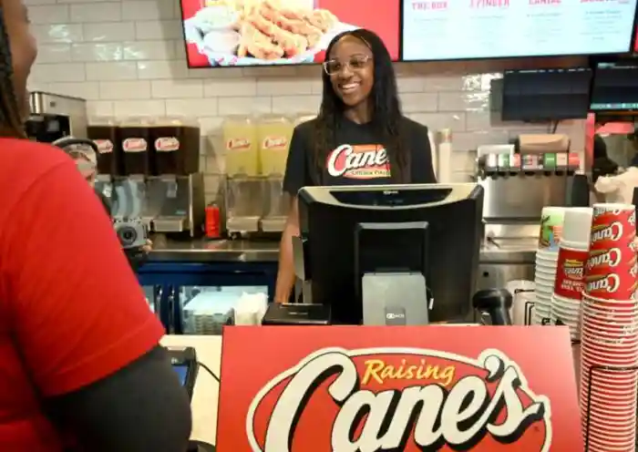 Jackie Young, Las Vegas Aces, WNBA, Raising Canes