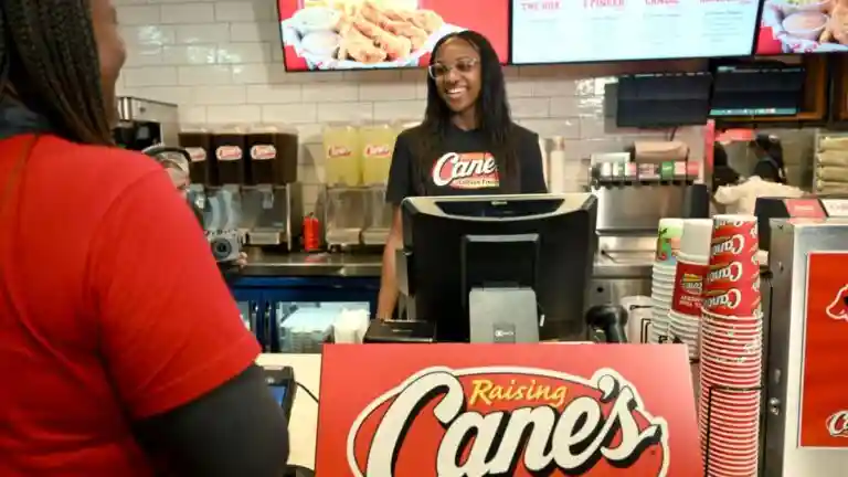 Jackie Young, Las Vegas Aces, WNBA, Raising Canes
