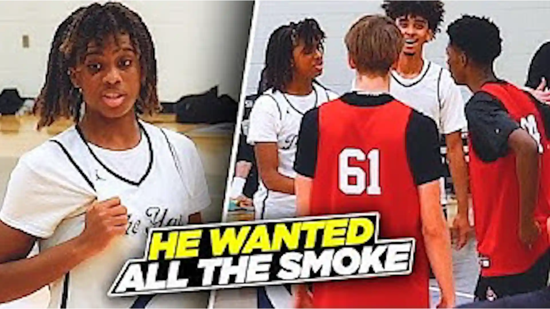 They tried to press Little Chris Paul & Little Chris Went OFF!