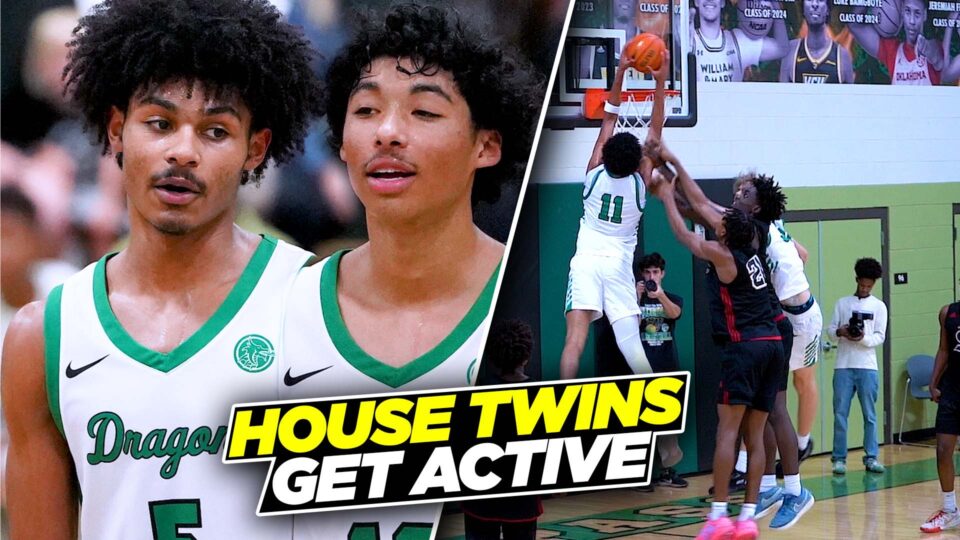 The House Twins Are A NIGHTMARE | Best Twin Duo In High School Basketball?