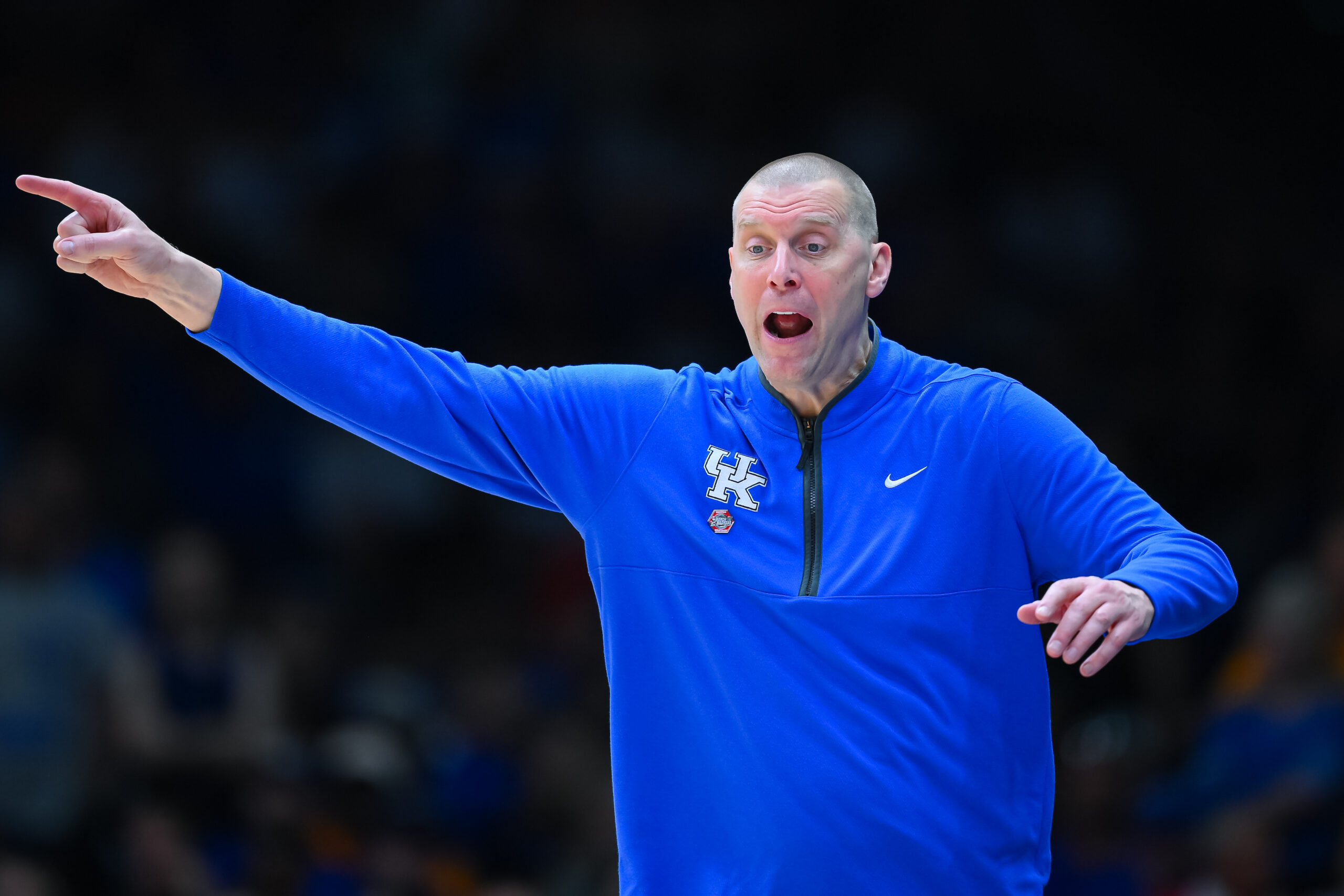Mark Pope, head coach Kentucky Wildcats, NCAA