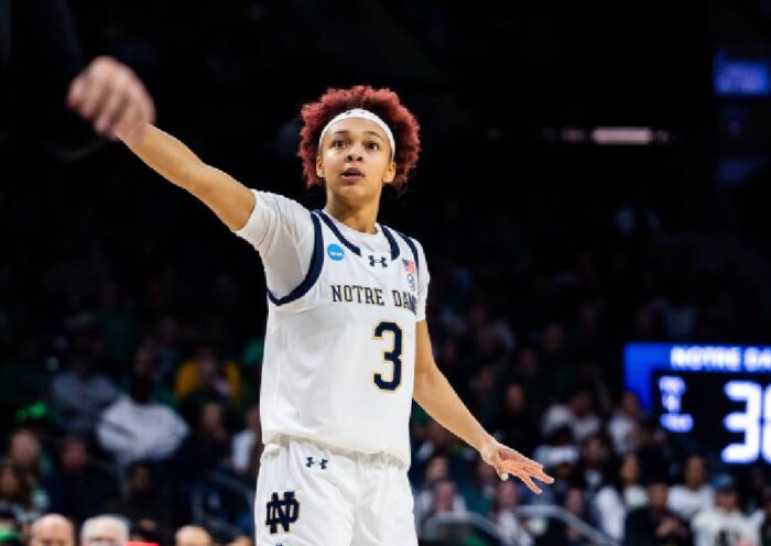 Hannah Hidalgo, NCAAW, Notre Dame