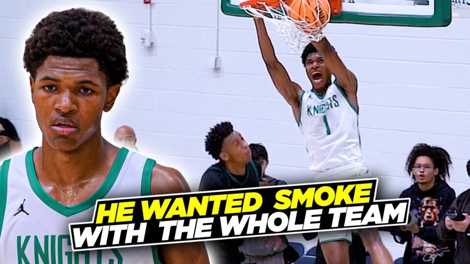 Duke Commit Cameron Williams Wanted SMOKE With The Whole SQUAD!