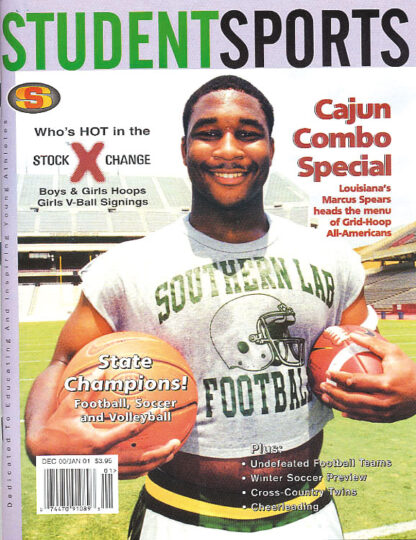 Marcus Spears Magazine Cover