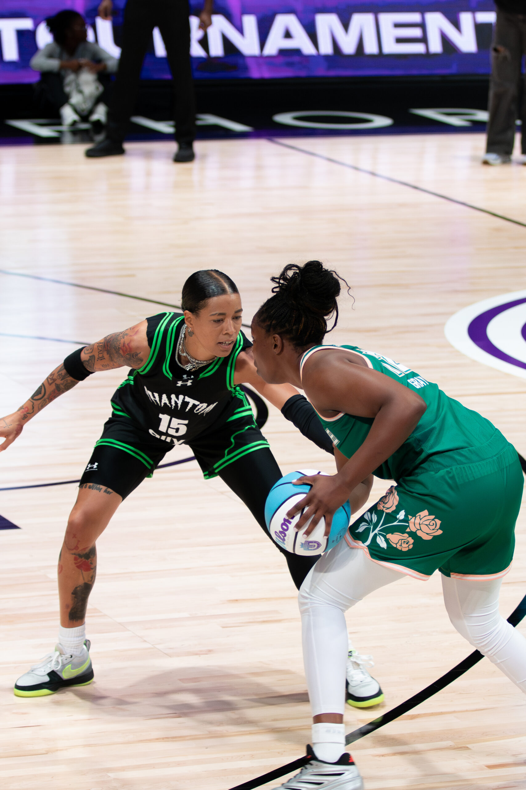 Chelsea Gray Natasha Cloud Unrivaled 1v1 tournament first round