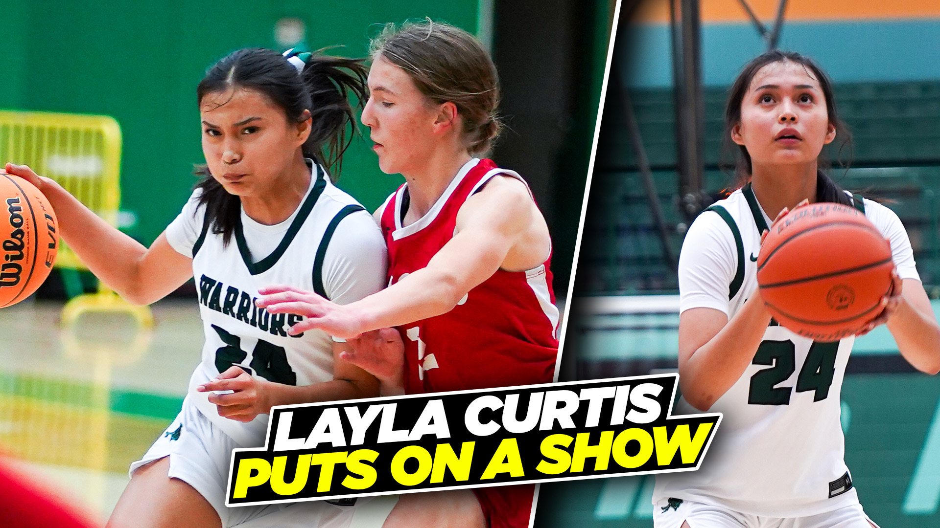 Freshman Layla Curtis INSANE State Playoff Performance!