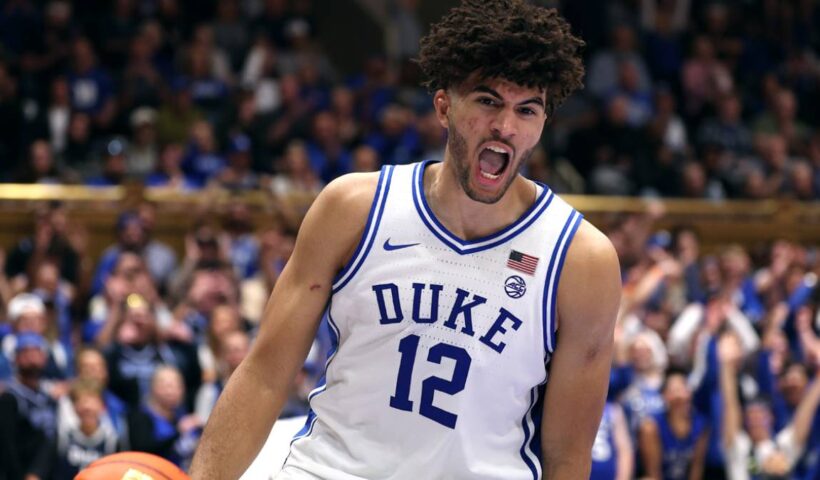 Cameron Boozer Duke NCAAM basketball