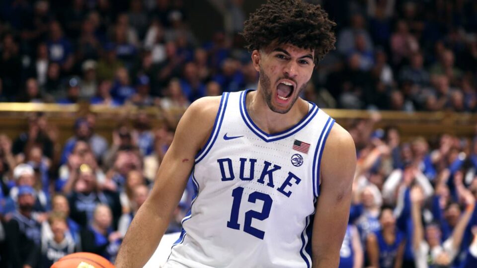 Cameron Boozer Duke NCAAM basketball