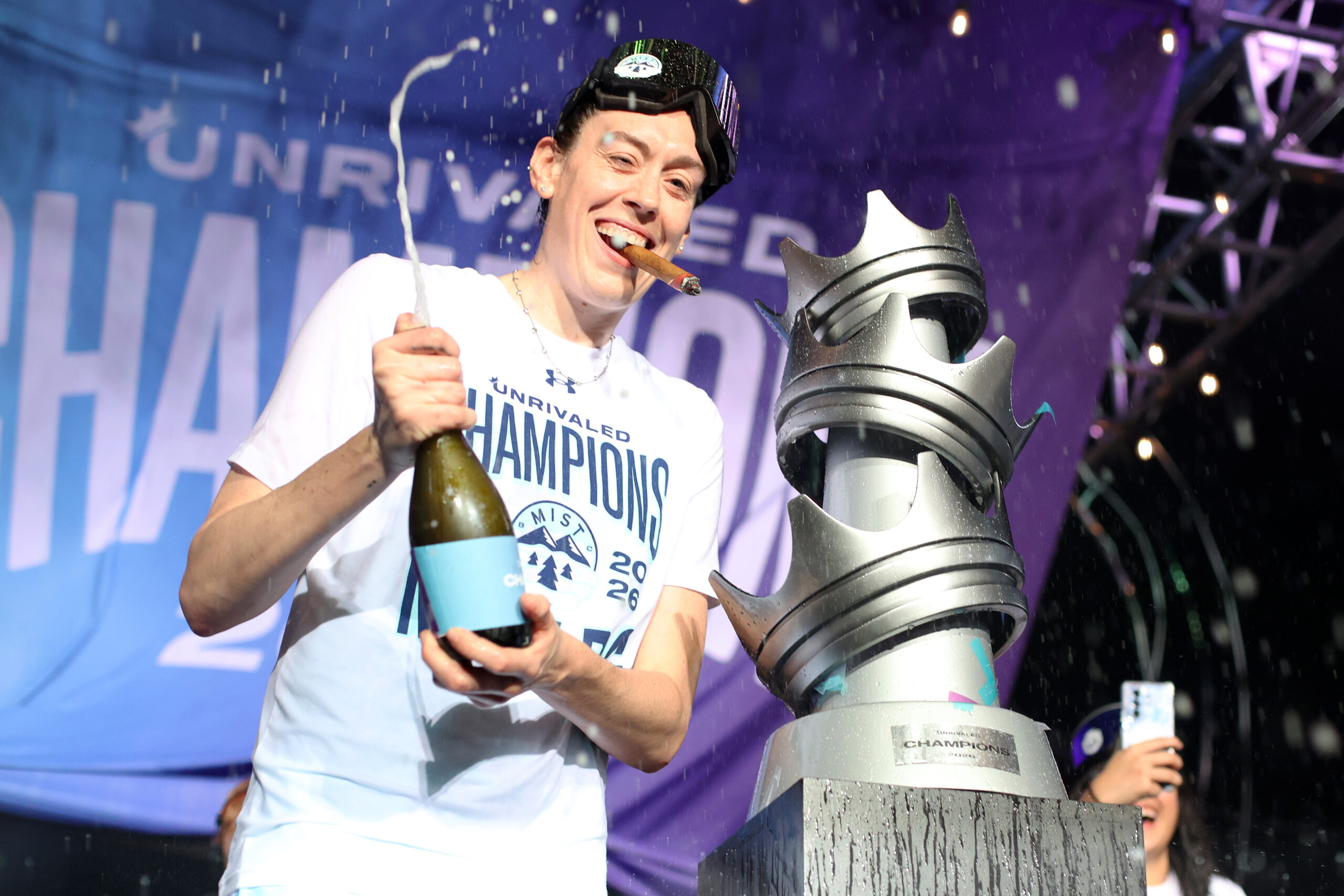 Breanna Stewart Mist Unrivaled championship MVP
