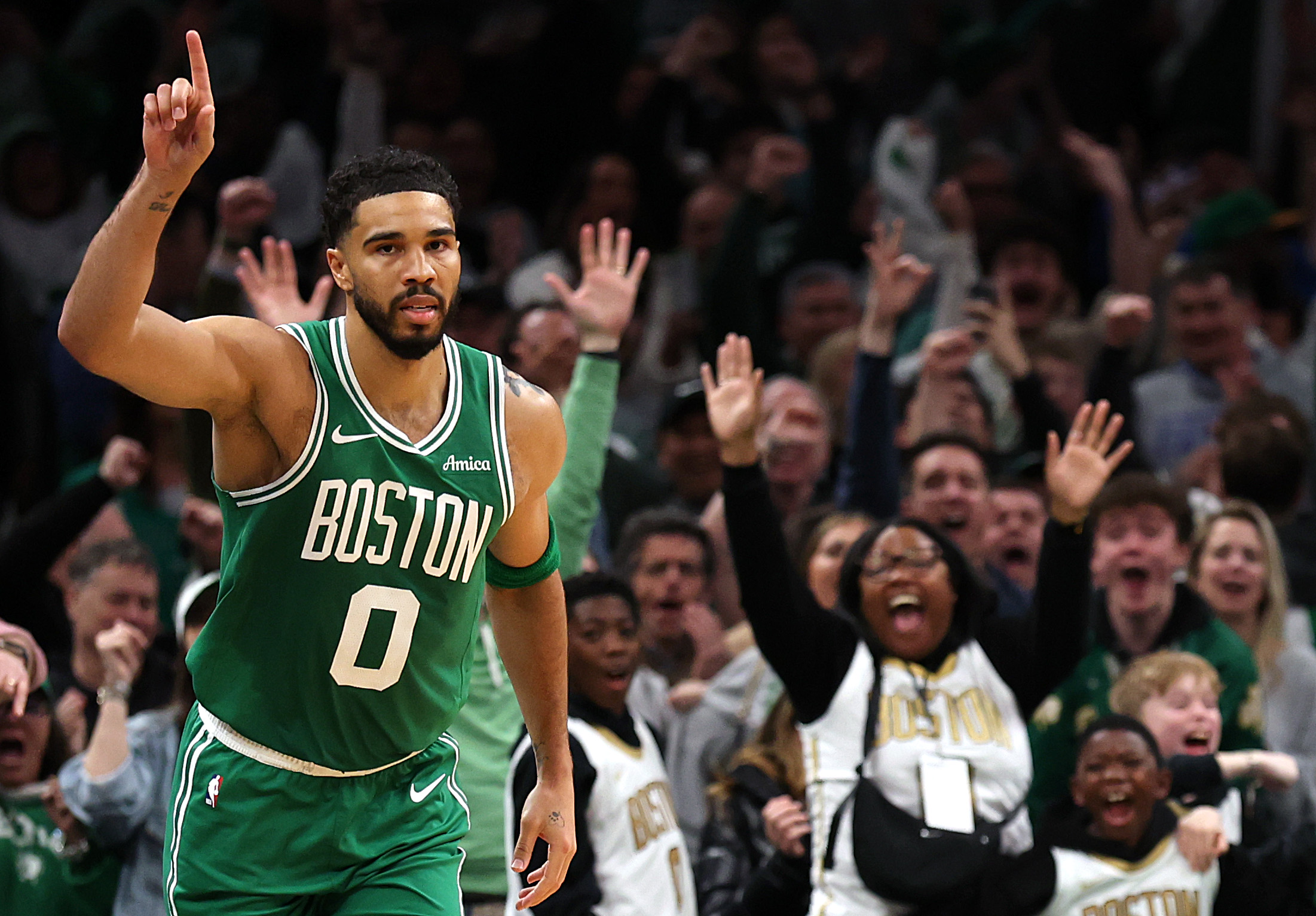 Jayson Tatum, Celtics, NBA return from Achilles injury vs. Mavericks