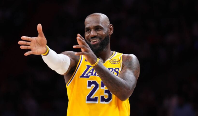 Los Angeles Lakers LeBron James NBA