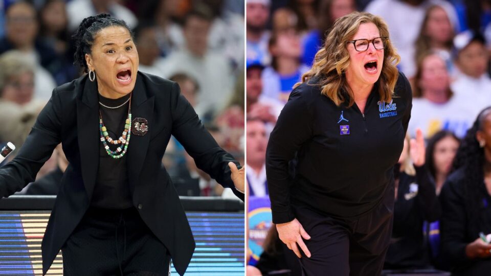South Carolina vs. UCLA NCAAW Championship Game. Dawn Staley, Cori Close
