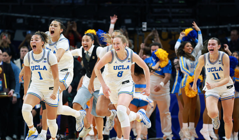 UCLA celebrates NCAAW National Championship