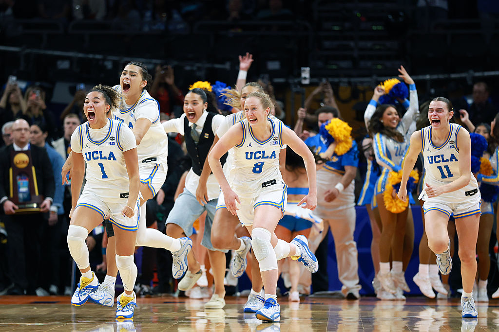 UCLA celebrates NCAAW National Championship