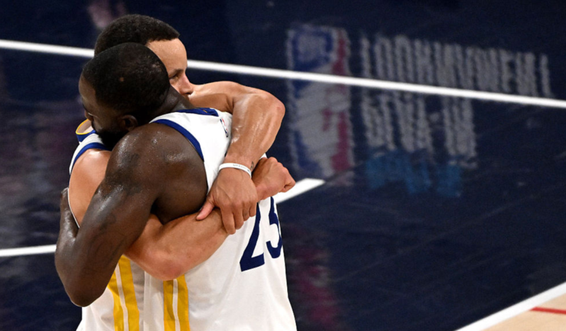 Steph Curry Draymond Green Golden State Warriors NBA