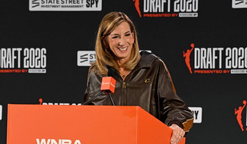 2026 WNBA Draft Commissioner Cathy Engelbert