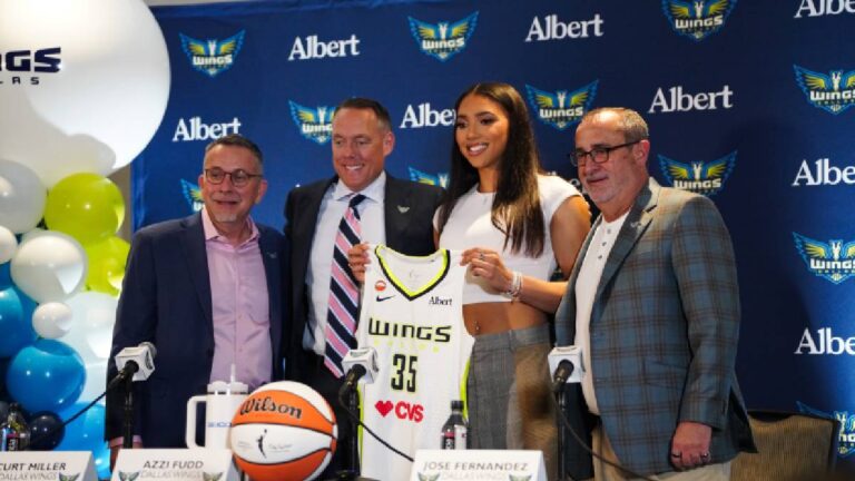 Azzi Fudd Dallas Wings Press Conference WNBA 2026